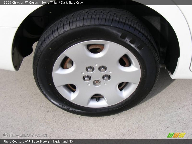 Stone White / Dark Slate Gray 2003 Chrysler PT Cruiser
