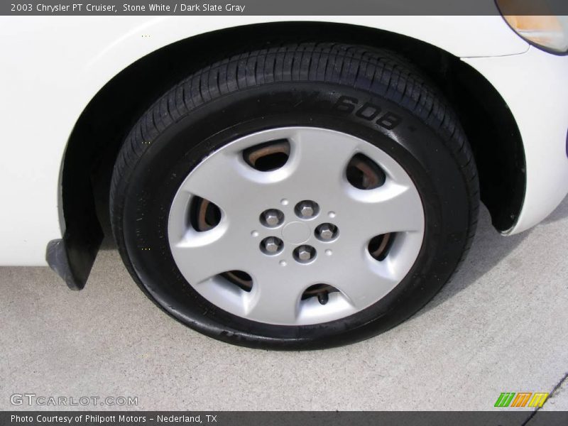 Stone White / Dark Slate Gray 2003 Chrysler PT Cruiser