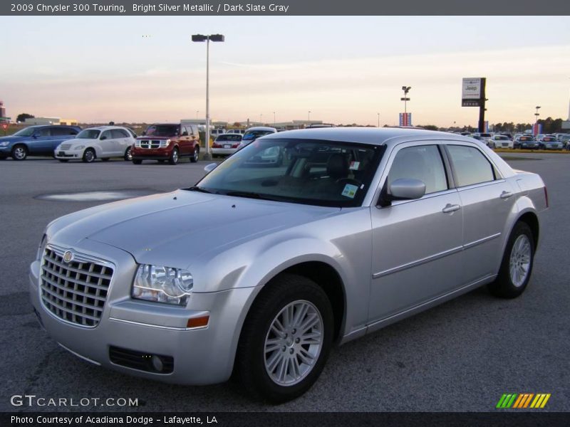 Bright Silver Metallic / Dark Slate Gray 2009 Chrysler 300 Touring