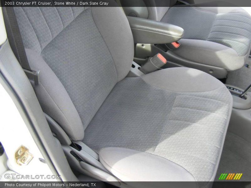 Stone White / Dark Slate Gray 2003 Chrysler PT Cruiser