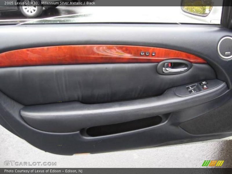 Millennium Silver Metallic / Black 2005 Lexus SC 430