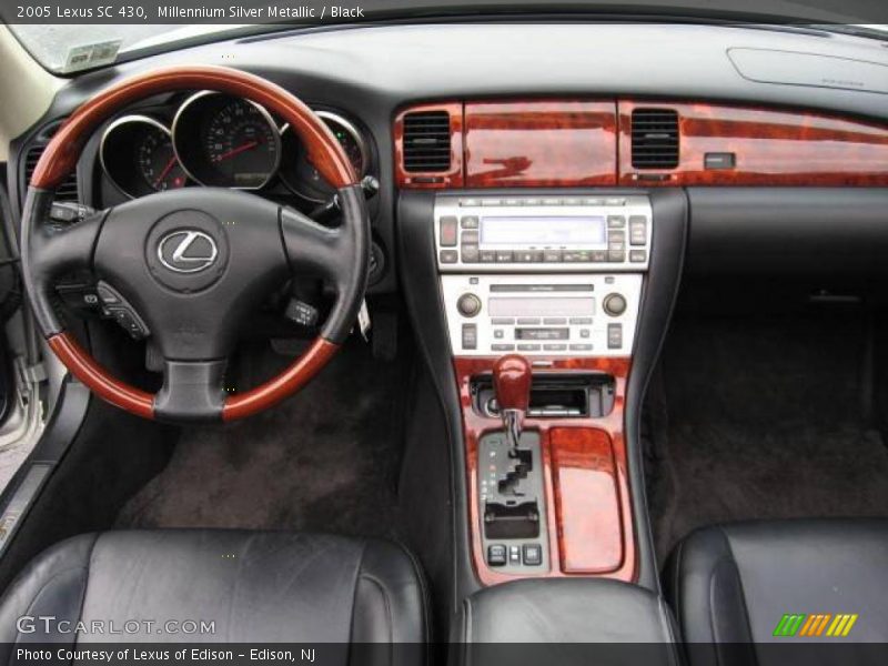 Millennium Silver Metallic / Black 2005 Lexus SC 430