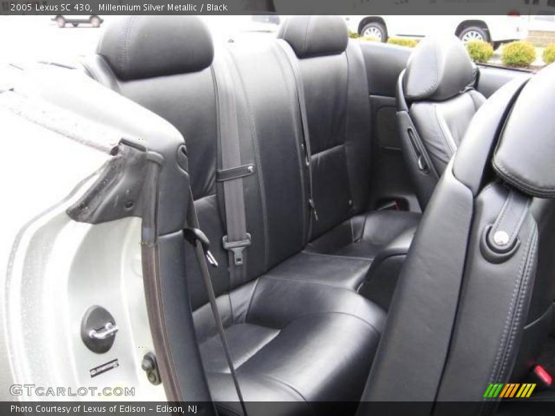 Millennium Silver Metallic / Black 2005 Lexus SC 430