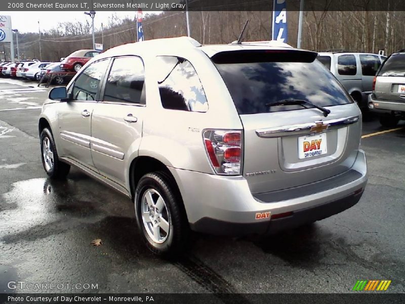Silverstone Metallic / Light Gray 2008 Chevrolet Equinox LT