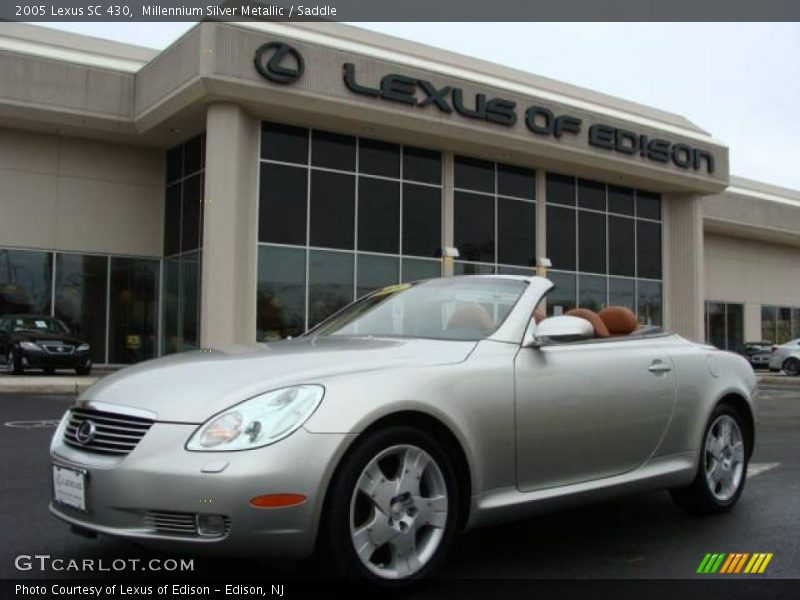 Millennium Silver Metallic / Saddle 2005 Lexus SC 430