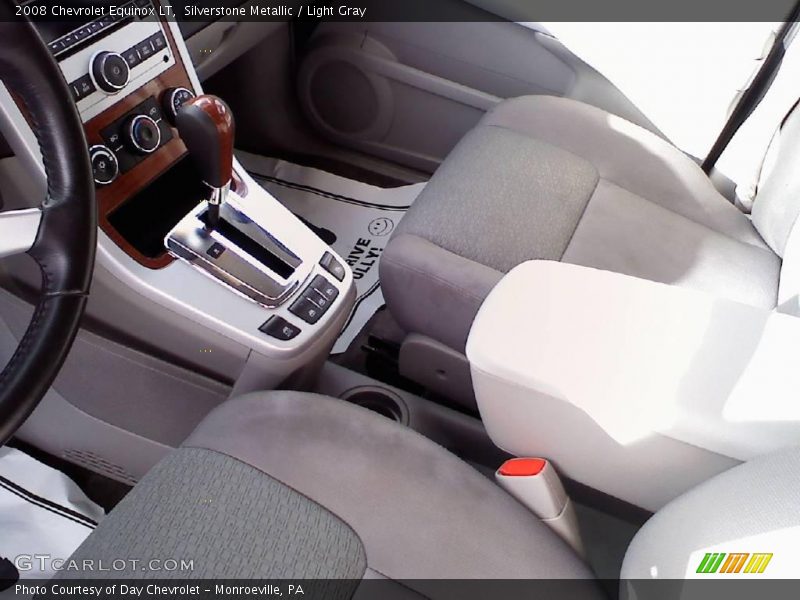 Silverstone Metallic / Light Gray 2008 Chevrolet Equinox LT