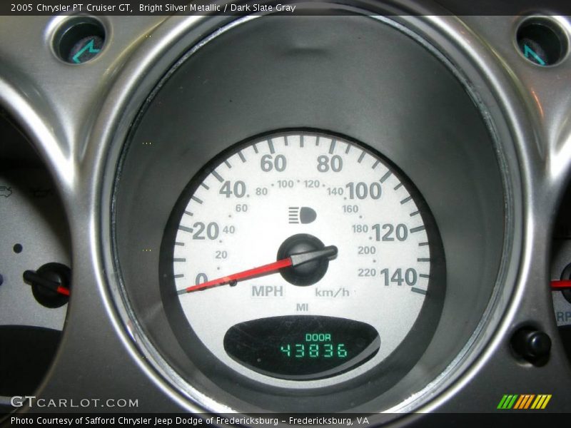Bright Silver Metallic / Dark Slate Gray 2005 Chrysler PT Cruiser GT