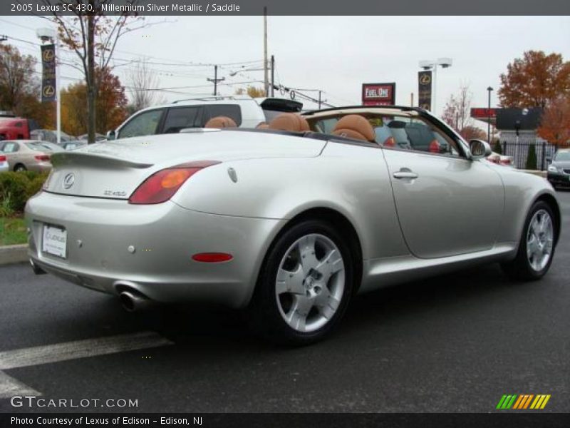 Millennium Silver Metallic / Saddle 2005 Lexus SC 430