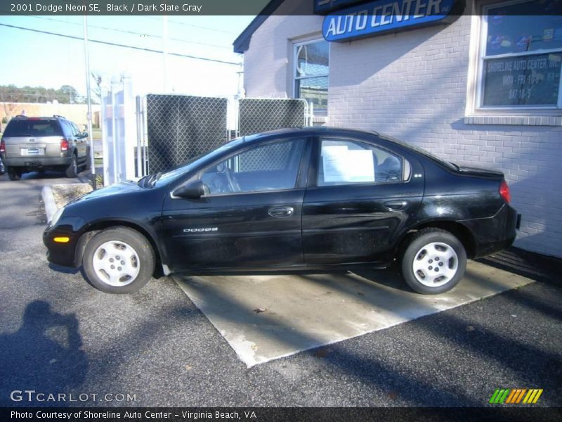 Black / Dark Slate Gray 2001 Dodge Neon SE