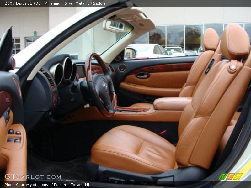 Millennium Silver Metallic / Saddle 2005 Lexus SC 430