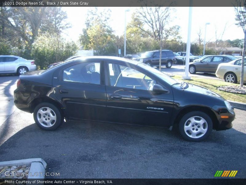 Black / Dark Slate Gray 2001 Dodge Neon SE