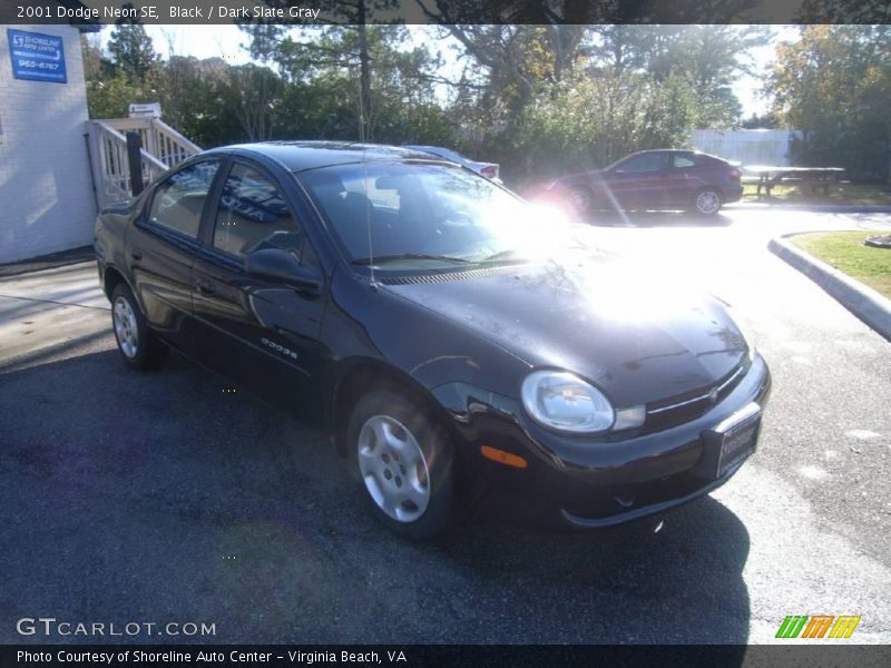 Black / Dark Slate Gray 2001 Dodge Neon SE