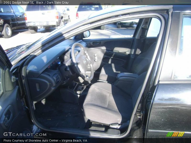 Black / Dark Slate Gray 2001 Dodge Neon SE
