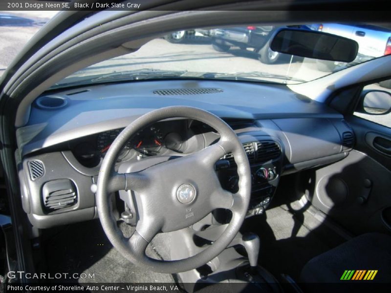 Black / Dark Slate Gray 2001 Dodge Neon SE