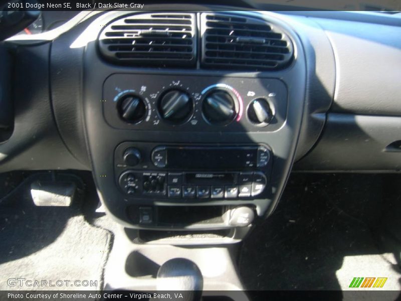 Black / Dark Slate Gray 2001 Dodge Neon SE