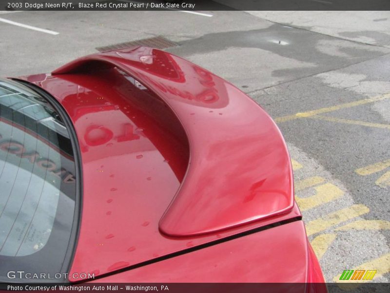 Blaze Red Crystal Pearl / Dark Slate Gray 2003 Dodge Neon R/T