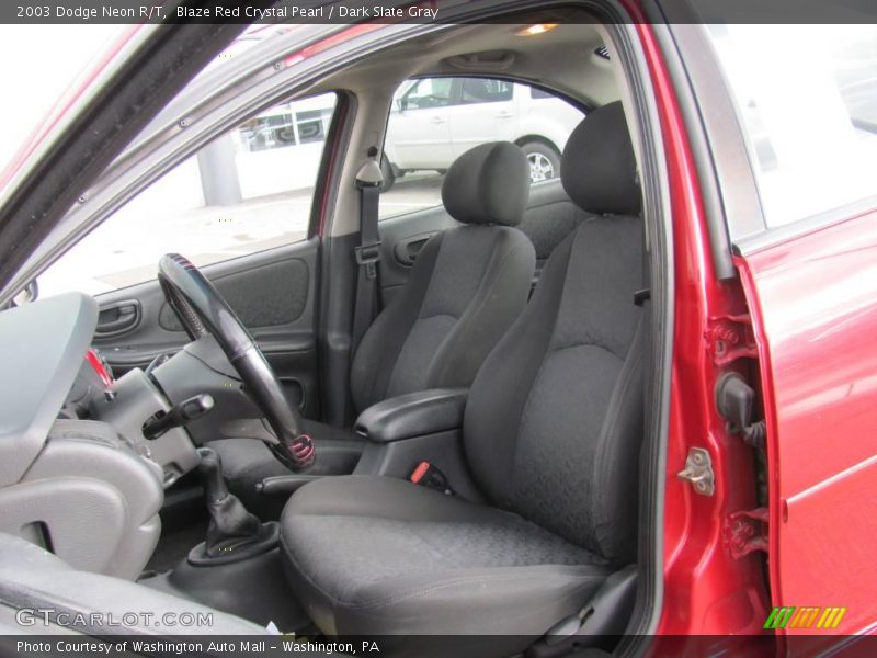 Blaze Red Crystal Pearl / Dark Slate Gray 2003 Dodge Neon R/T