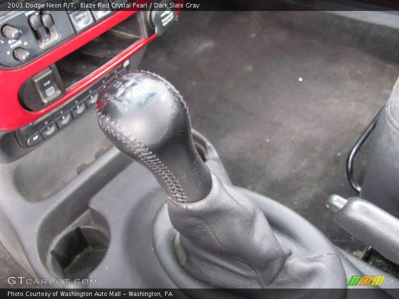 Blaze Red Crystal Pearl / Dark Slate Gray 2003 Dodge Neon R/T