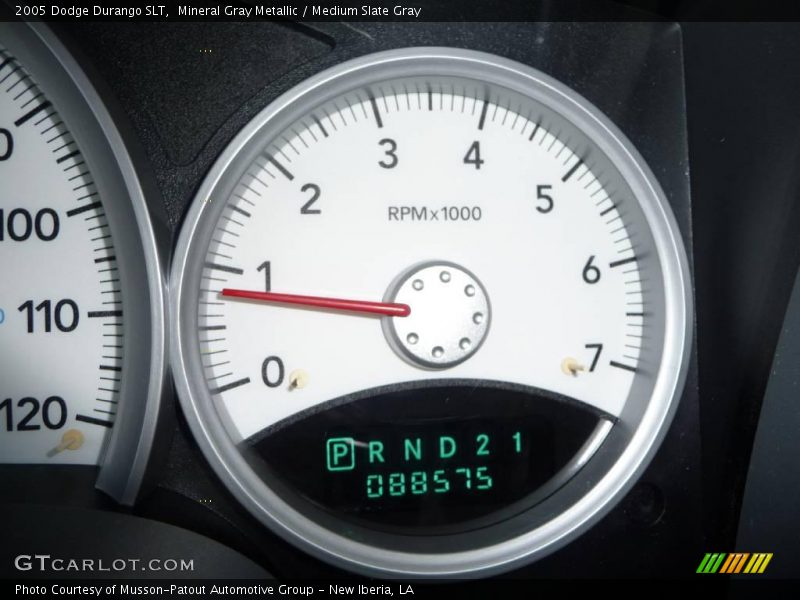 Mineral Gray Metallic / Medium Slate Gray 2005 Dodge Durango SLT