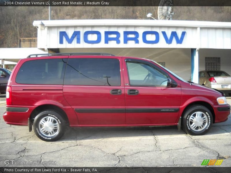 Sport Red Metallic / Medium Gray 2004 Chevrolet Venture LS