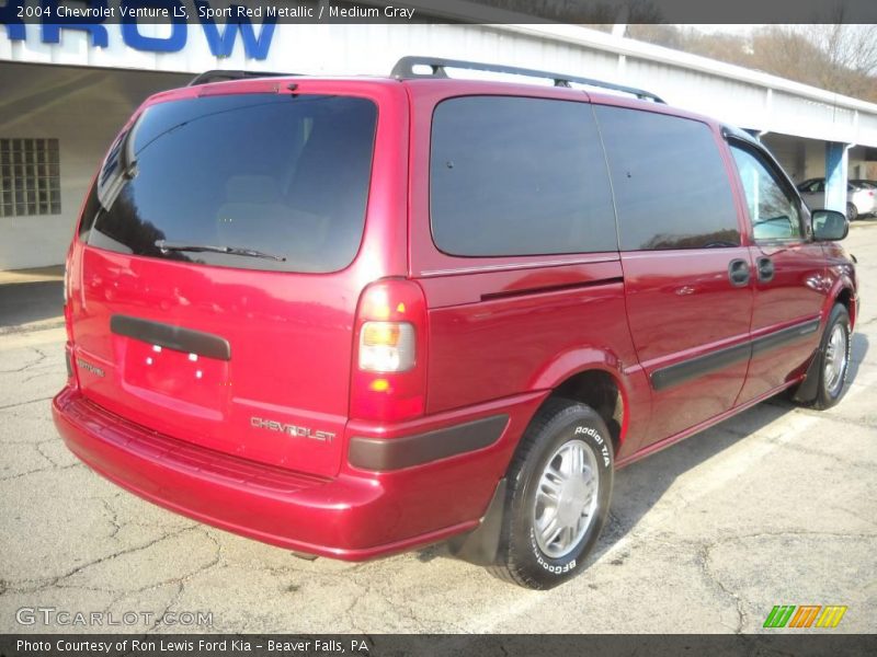 Sport Red Metallic / Medium Gray 2004 Chevrolet Venture LS