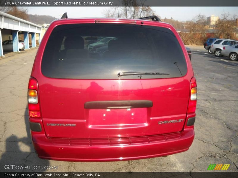 Sport Red Metallic / Medium Gray 2004 Chevrolet Venture LS