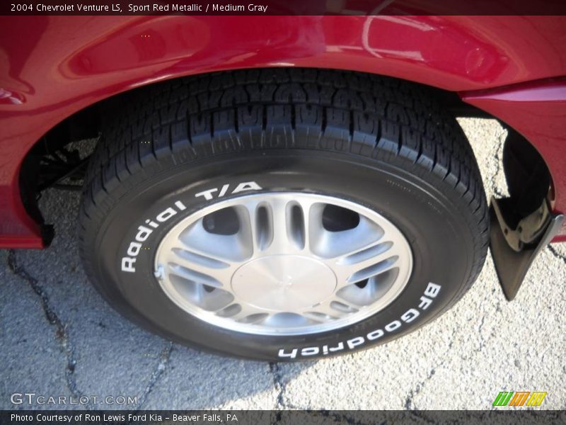 Sport Red Metallic / Medium Gray 2004 Chevrolet Venture LS
