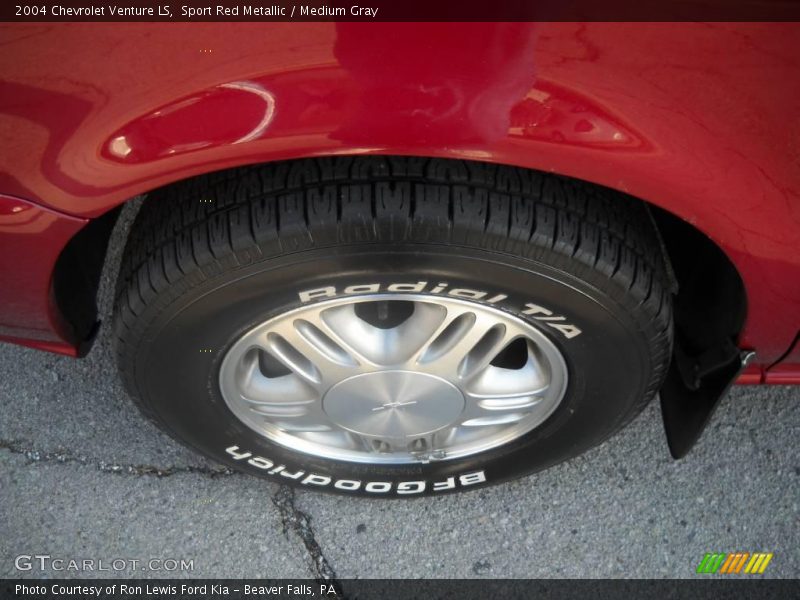 Sport Red Metallic / Medium Gray 2004 Chevrolet Venture LS