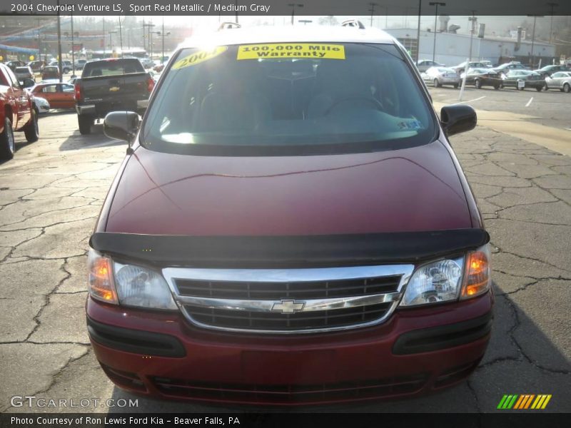 Sport Red Metallic / Medium Gray 2004 Chevrolet Venture LS