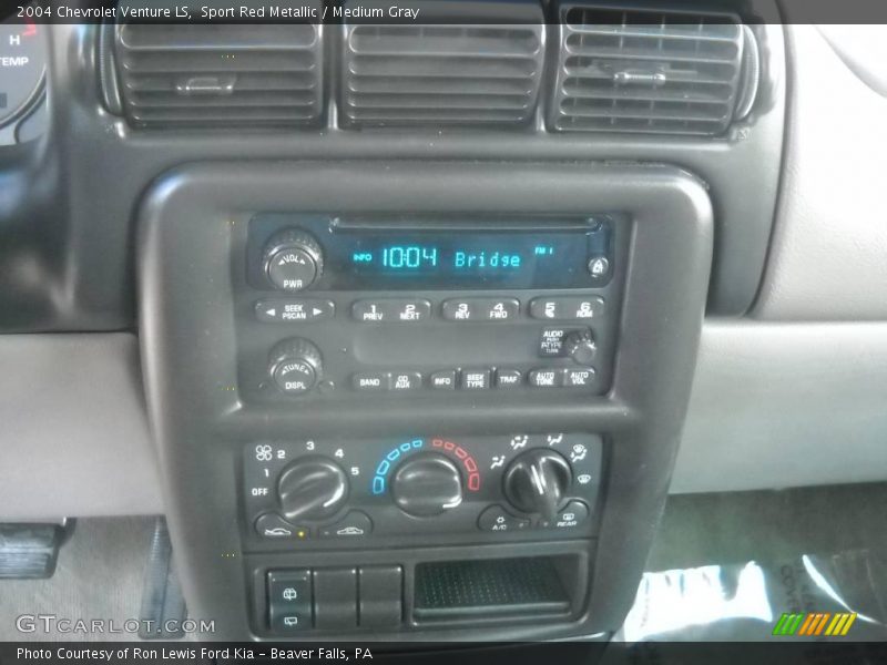 Sport Red Metallic / Medium Gray 2004 Chevrolet Venture LS