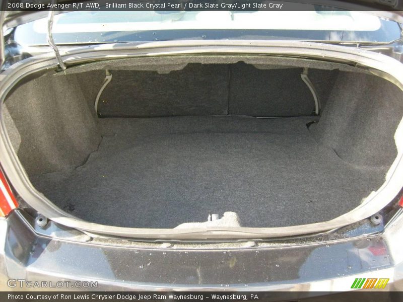 Brilliant Black Crystal Pearl / Dark Slate Gray/Light Slate Gray 2008 Dodge Avenger R/T AWD