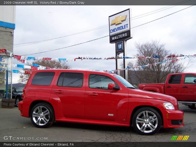 Victory Red / Ebony/Dark Gray 2009 Chevrolet HHR SS