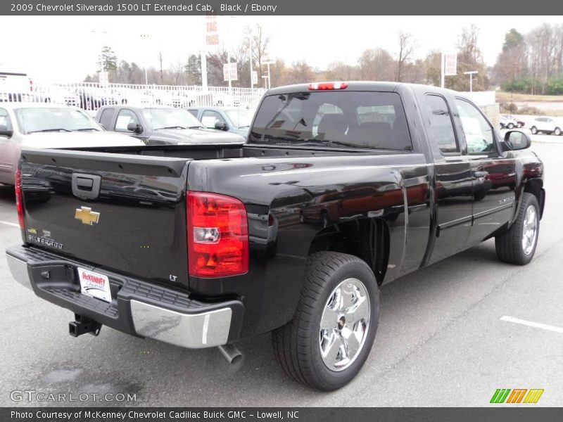 Black / Ebony 2009 Chevrolet Silverado 1500 LT Extended Cab