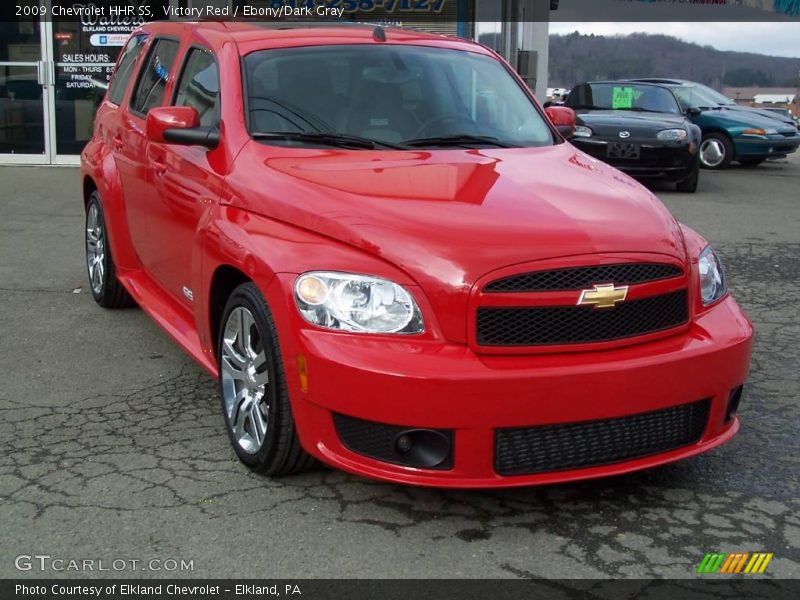 Victory Red / Ebony/Dark Gray 2009 Chevrolet HHR SS