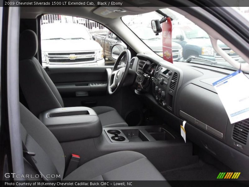 Black / Ebony 2009 Chevrolet Silverado 1500 LT Extended Cab