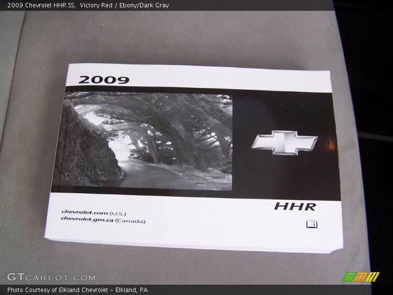 Victory Red / Ebony/Dark Gray 2009 Chevrolet HHR SS
