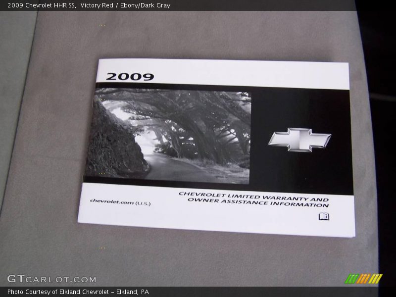 Victory Red / Ebony/Dark Gray 2009 Chevrolet HHR SS
