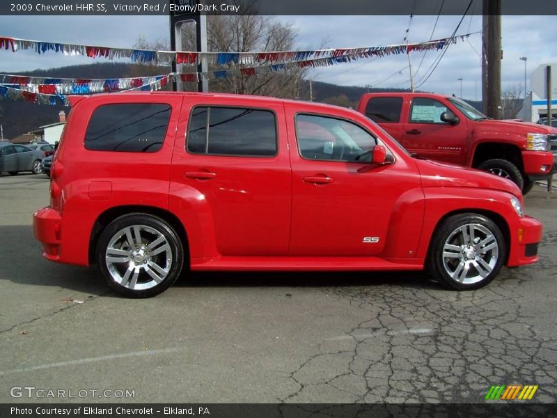 Victory Red / Ebony/Dark Gray 2009 Chevrolet HHR SS