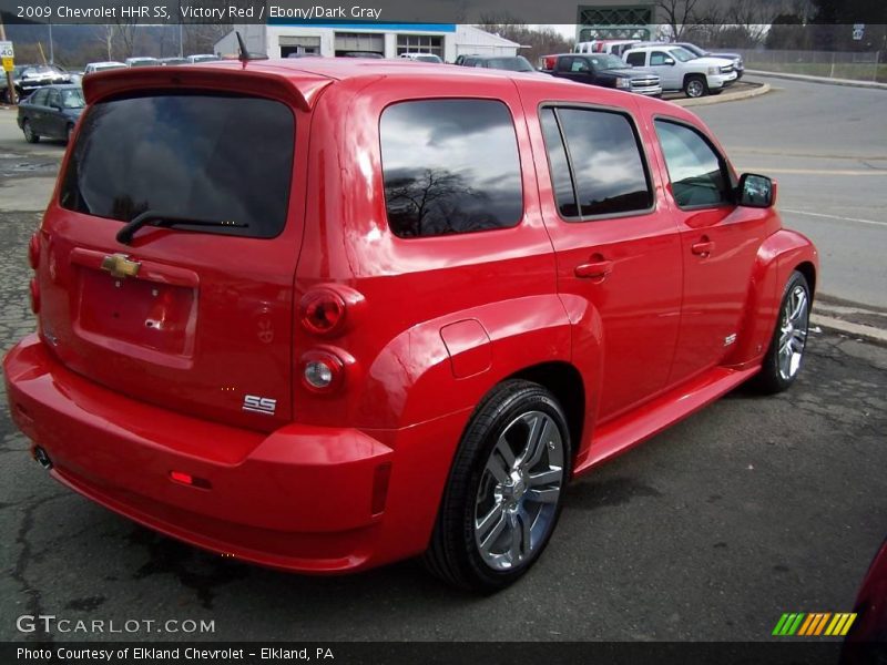 Victory Red / Ebony/Dark Gray 2009 Chevrolet HHR SS