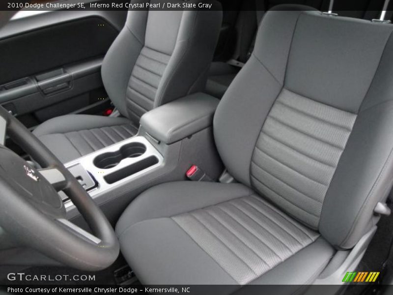 Inferno Red Crystal Pearl / Dark Slate Gray 2010 Dodge Challenger SE