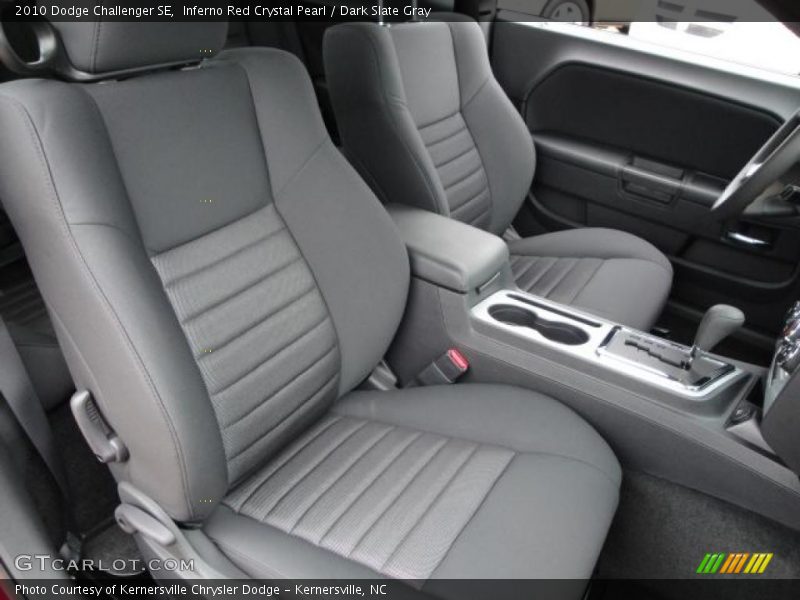 Inferno Red Crystal Pearl / Dark Slate Gray 2010 Dodge Challenger SE