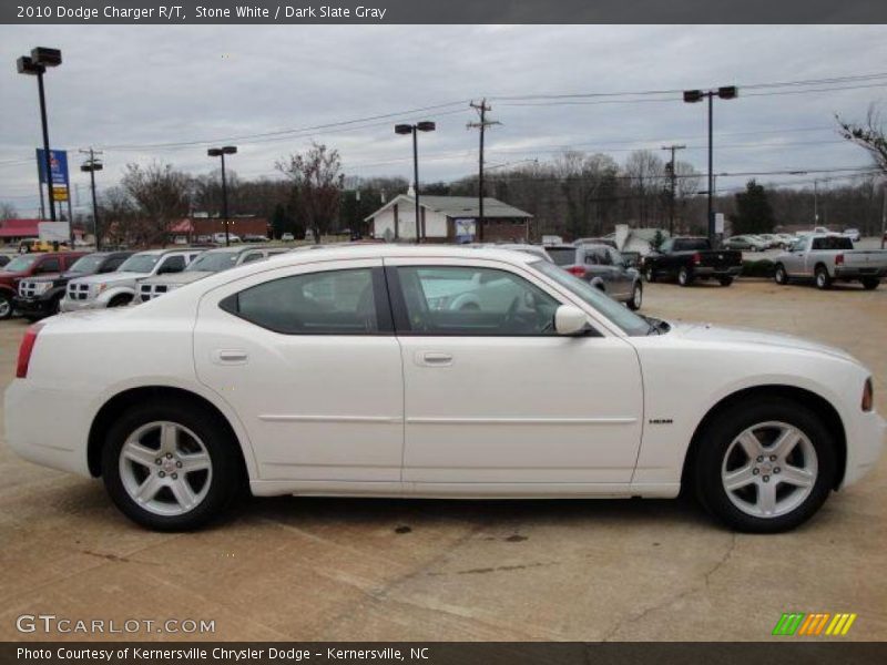 Stone White / Dark Slate Gray 2010 Dodge Charger R/T