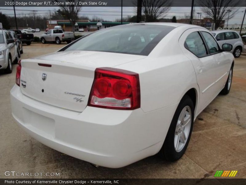 Stone White / Dark Slate Gray 2010 Dodge Charger R/T