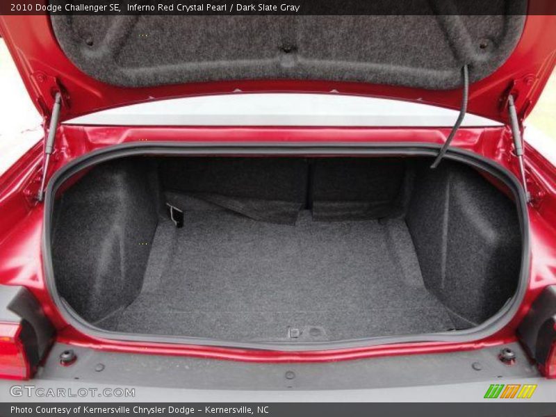 Inferno Red Crystal Pearl / Dark Slate Gray 2010 Dodge Challenger SE