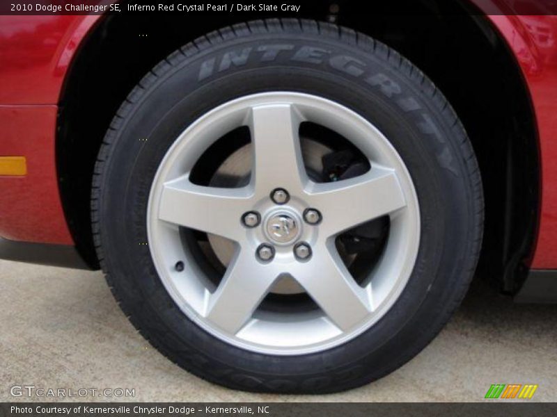 Inferno Red Crystal Pearl / Dark Slate Gray 2010 Dodge Challenger SE