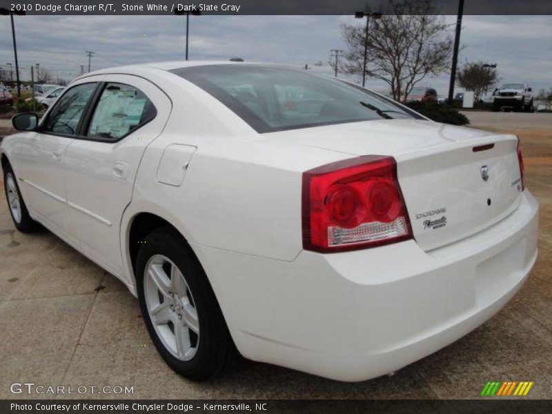 Stone White / Dark Slate Gray 2010 Dodge Charger R/T