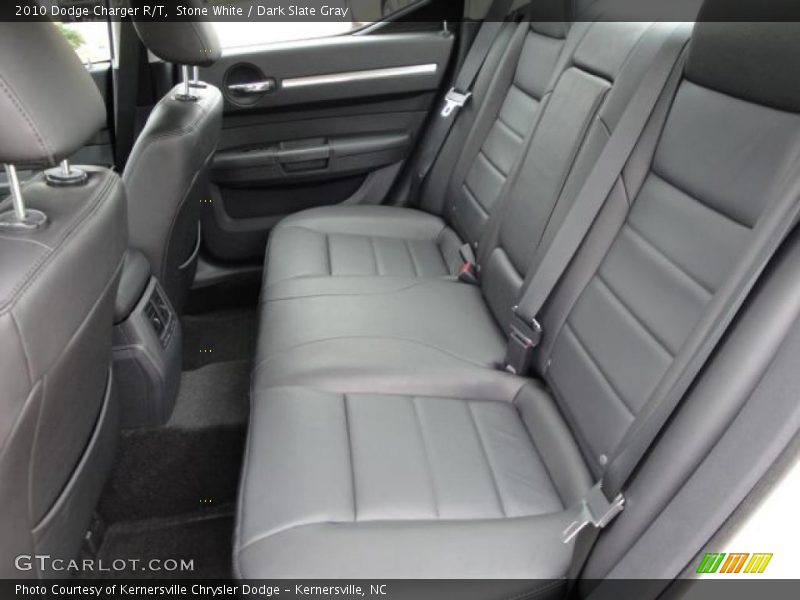 Stone White / Dark Slate Gray 2010 Dodge Charger R/T