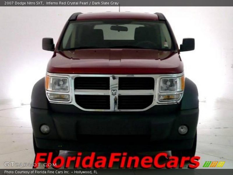 Inferno Red Crystal Pearl / Dark Slate Gray 2007 Dodge Nitro SXT