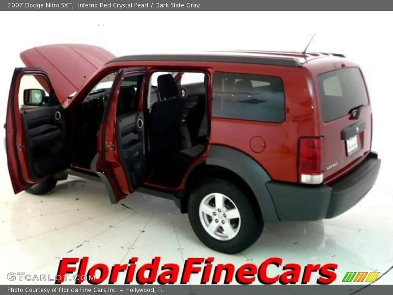 Inferno Red Crystal Pearl / Dark Slate Gray 2007 Dodge Nitro SXT