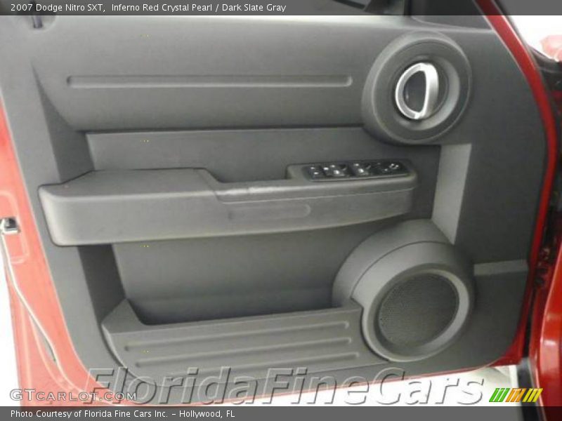 Inferno Red Crystal Pearl / Dark Slate Gray 2007 Dodge Nitro SXT